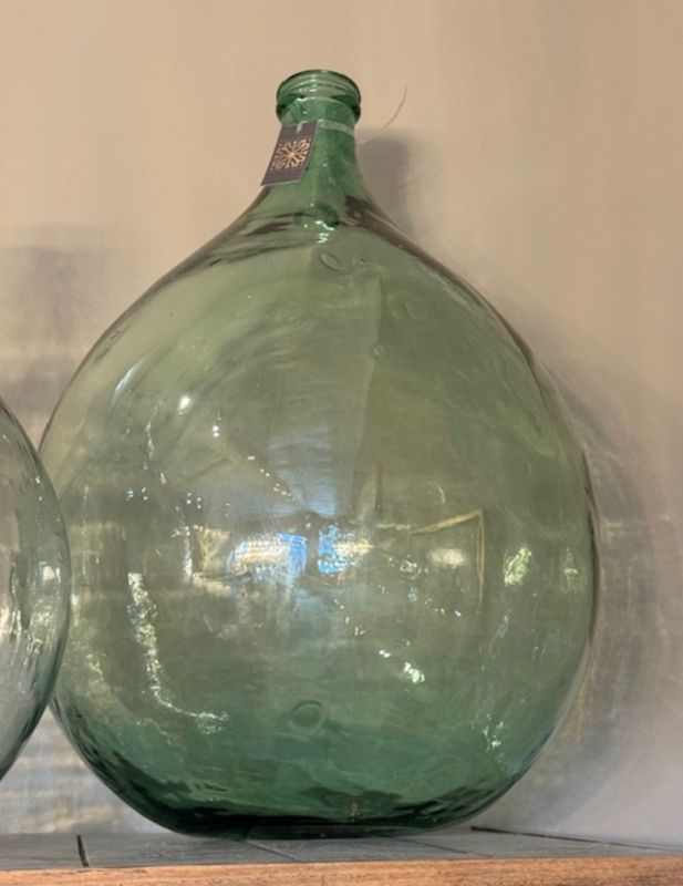 Antique Glass Demijohn