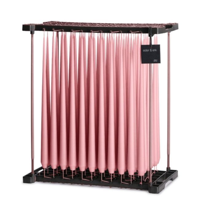 Taper Candles | OLD ROSE #39 | Matt 42cm | PAIR