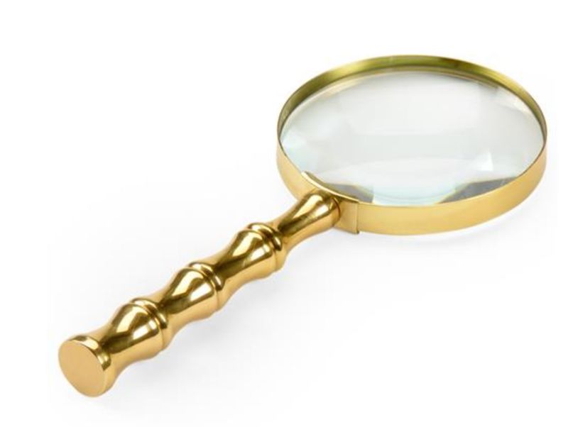 Bamboo Brass Magnifying Glass