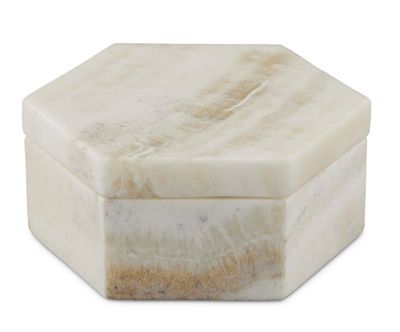 Arco Natural Onyx Hexagon Box