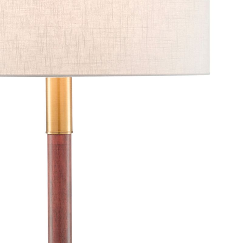 Bravo Mahogany Floor Lamp