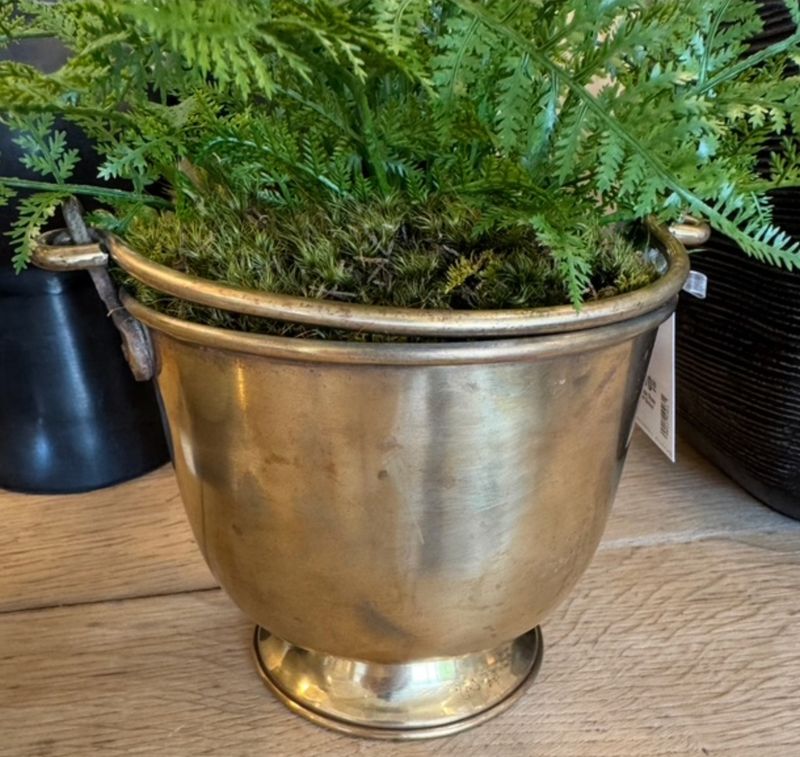 Vintage Brass Wine Bucket