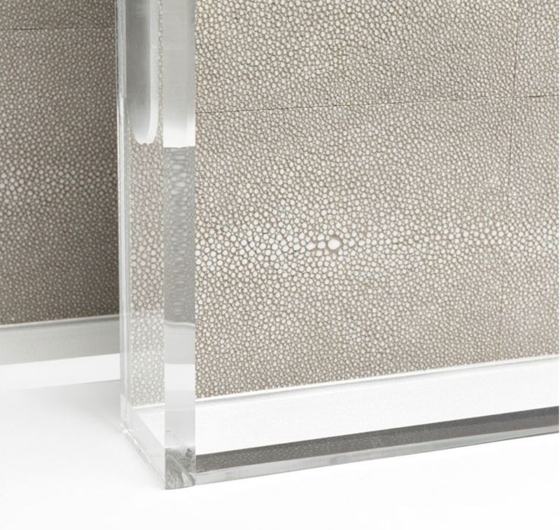 Savra Shagreen Tray Sand Small
