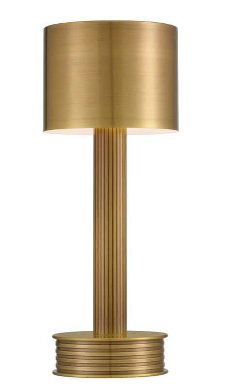 Traverse Brass Cordless Table Lamp