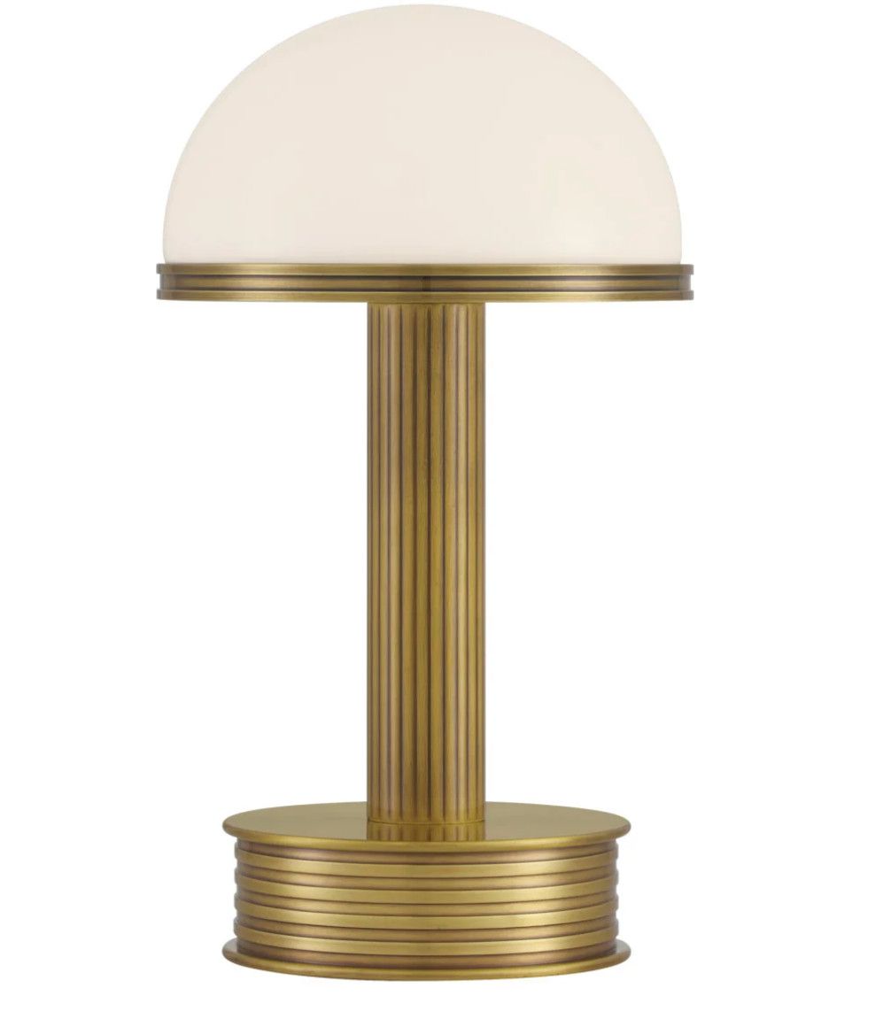 Promenade Brass Cordless Table Lamp