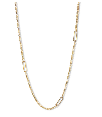 Reina Large Link Necklace