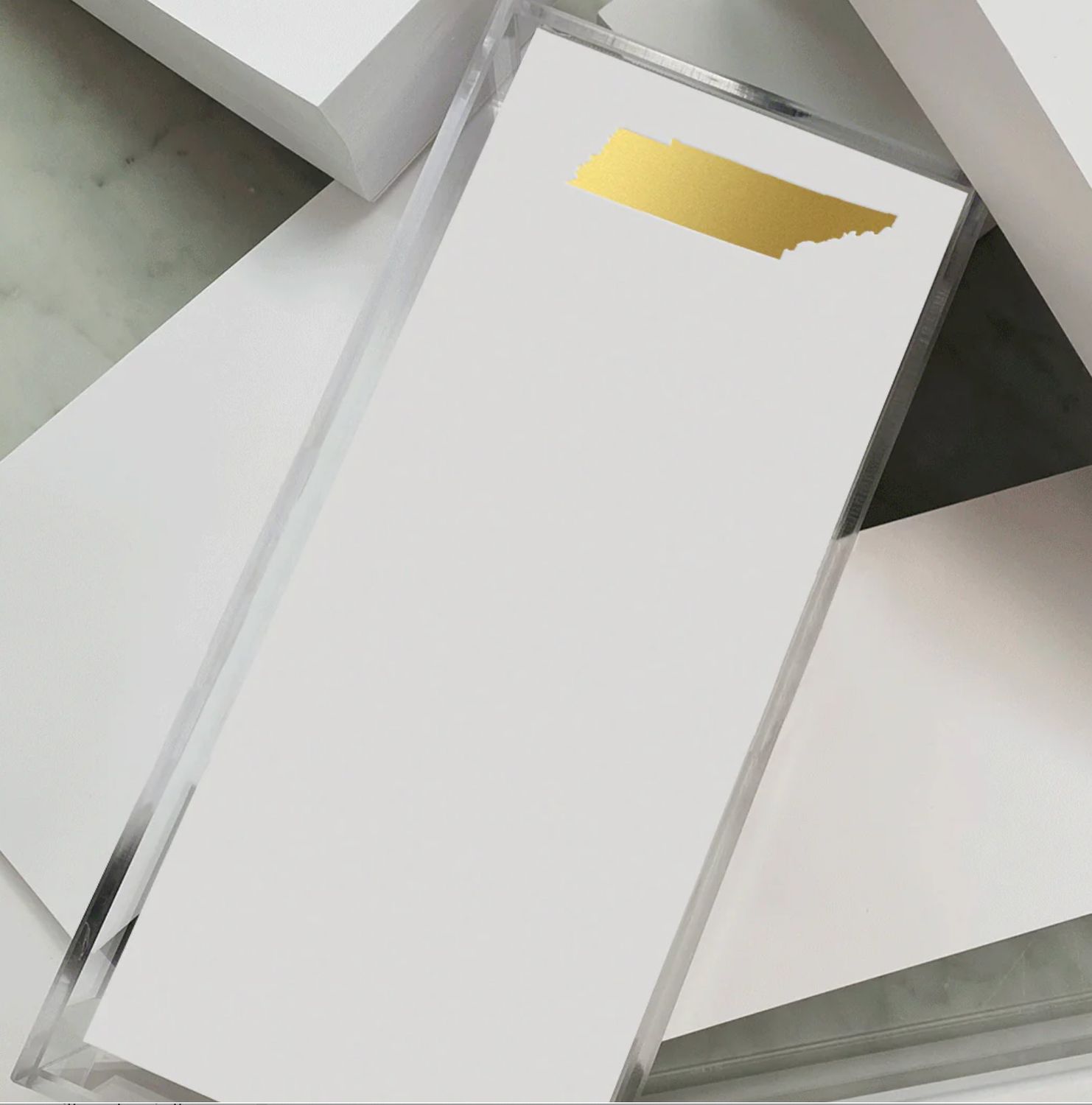 Gold Foil Buck Notepad | Tennessee