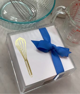 Gold Foil Paddie Notepad | Whisk