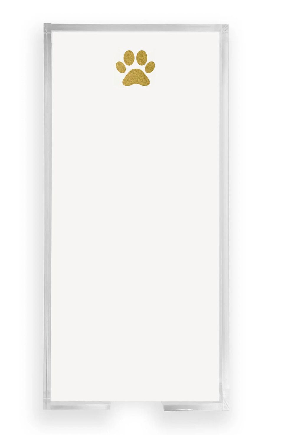 Gold Foil Buck Notepad | Paw