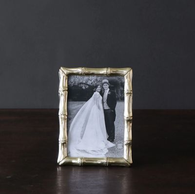 Sierra Modern  Gold Bamboo Frame | 5x7