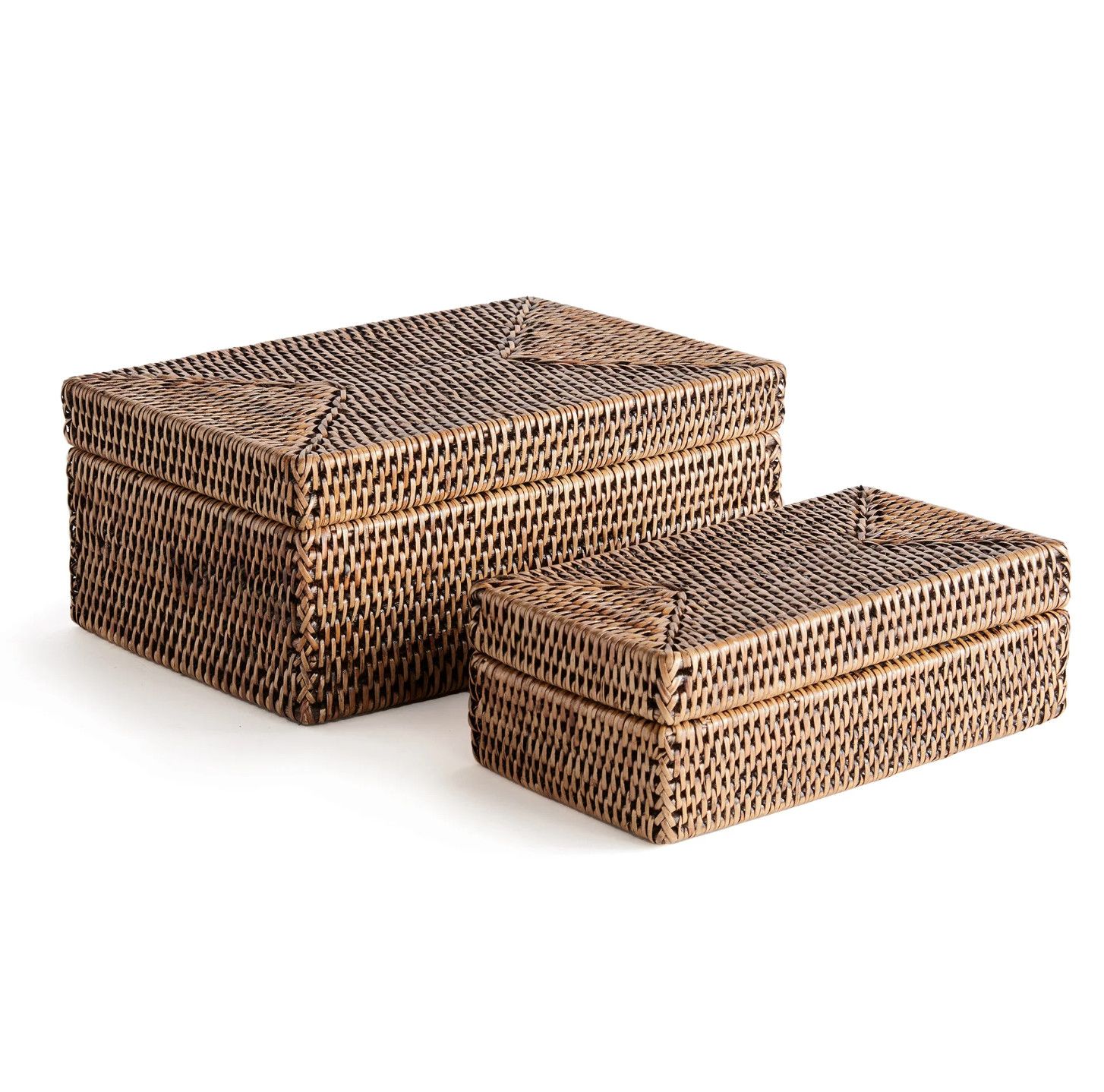 Burma Rectangular Lidded Box | Large
