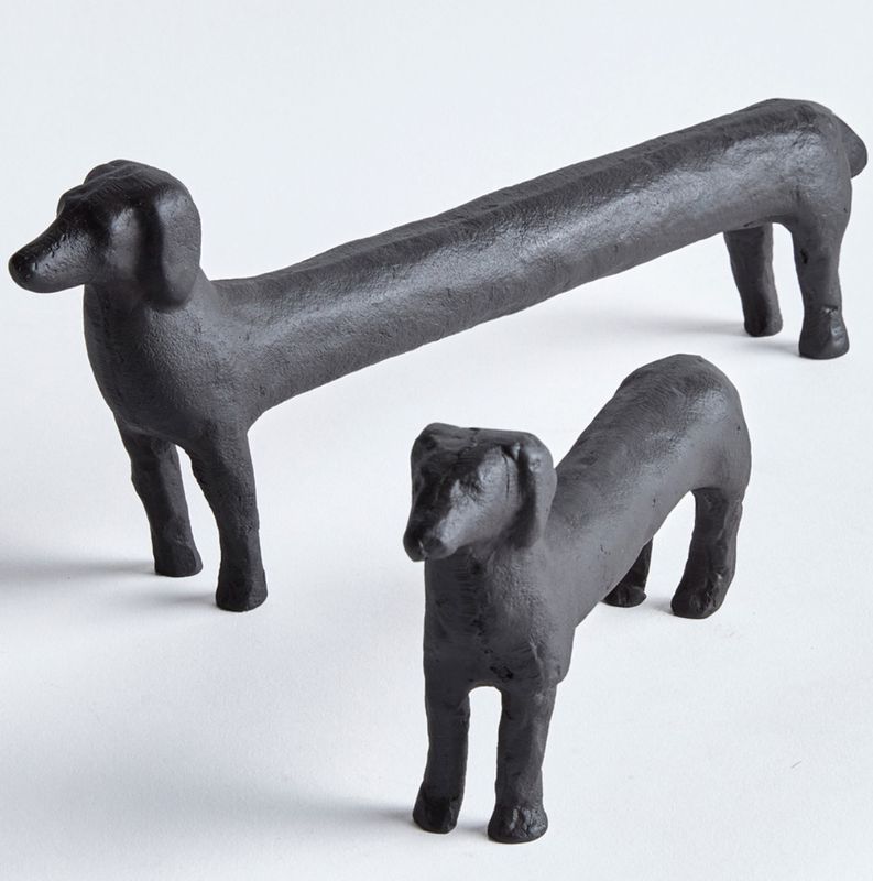 Connley Dogs | Black Bronze | Set of 2