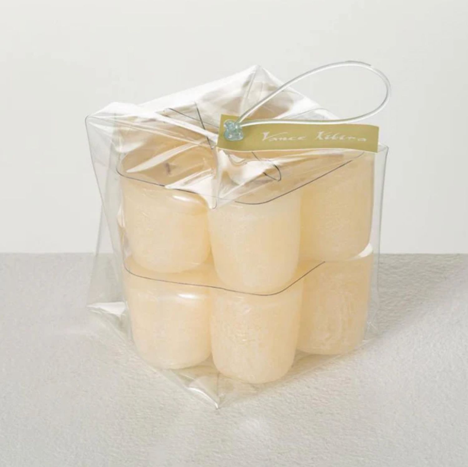 Melon White Timber Candle 1.5 Votive Pack | Set of 12