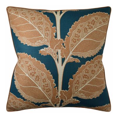 Lacinato Ochre/Mineral Pillow | 22x22