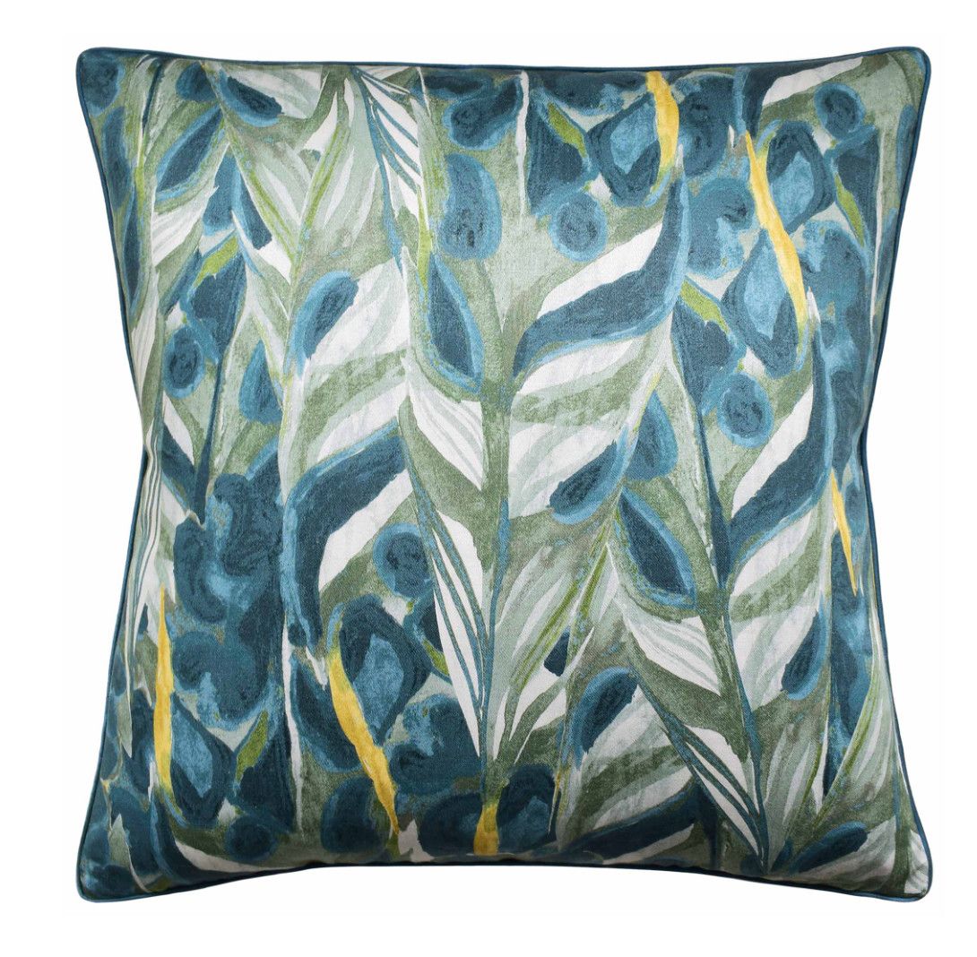 Caspia Stormcloud Pillow | 22x22