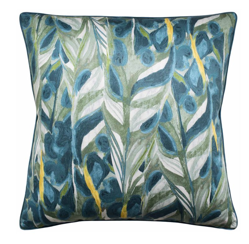 Caspia Stormcloud Pillow | 22x22