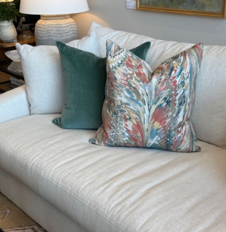 Giorgio Layla Aquamarine Pillow | 22x22