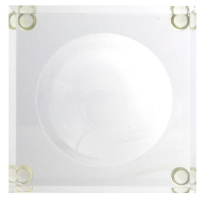Clear Acrylic Block Small Soap Dish