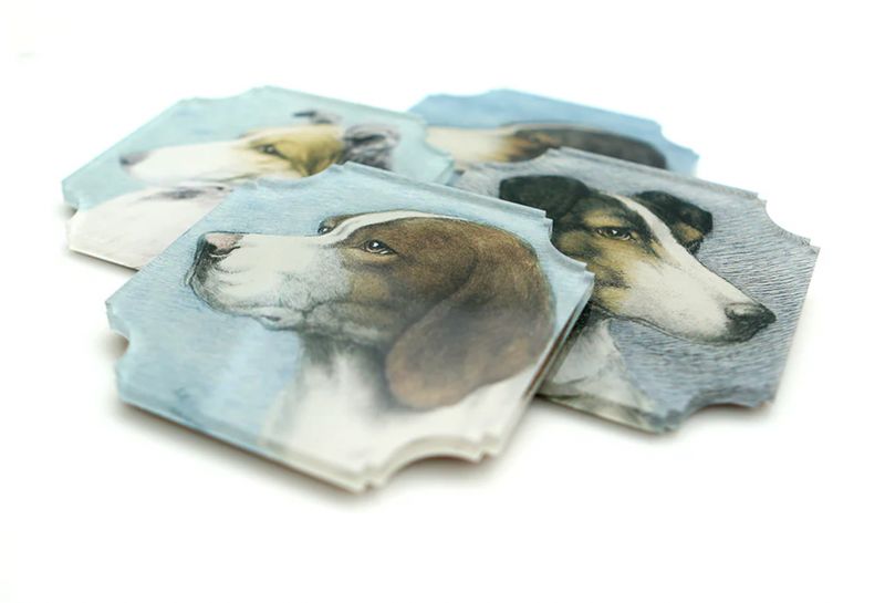 Dogs Coasters  | Set of 4