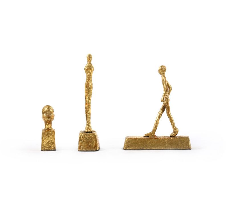 Three Forms Statues | Set 3-Gold