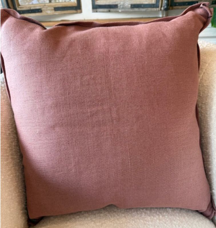 Slubby Linen Lilac Mist | 22x22