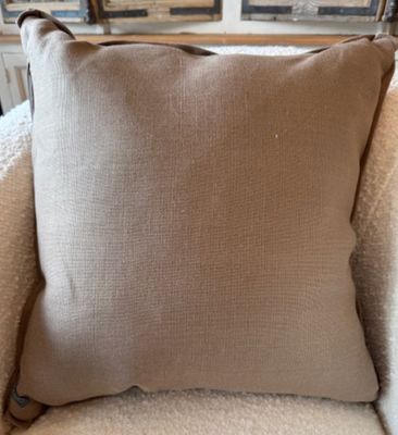 Slubby Linen Sparrow Pillow | 22x22