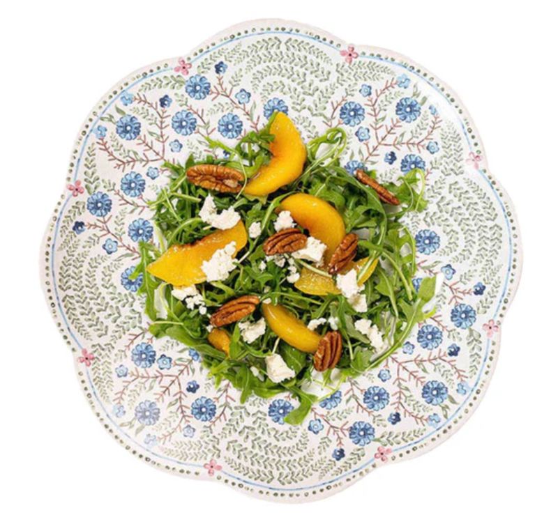 Villa Seville Scalloped Dessert/Salad Plate | Chambray