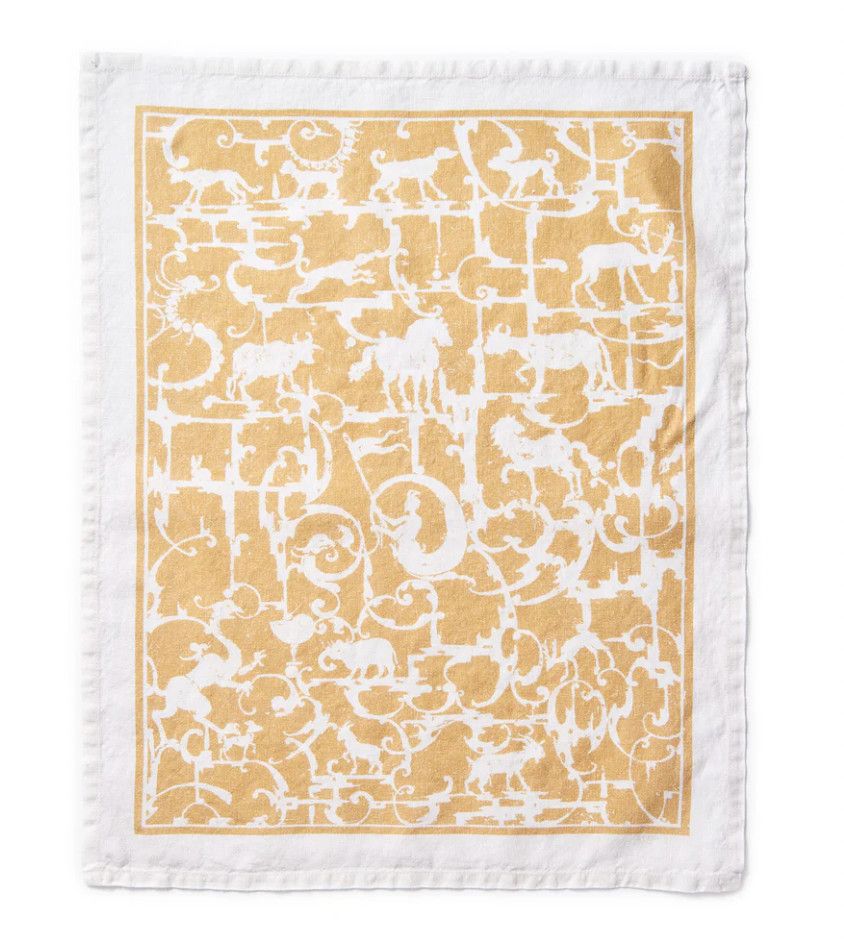 Blackwork Tea Towel | Butterscotch