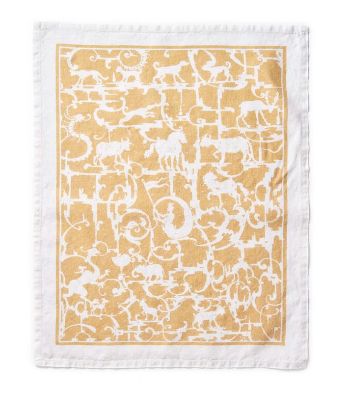 Blackwork Tea Towel | Butterscotch