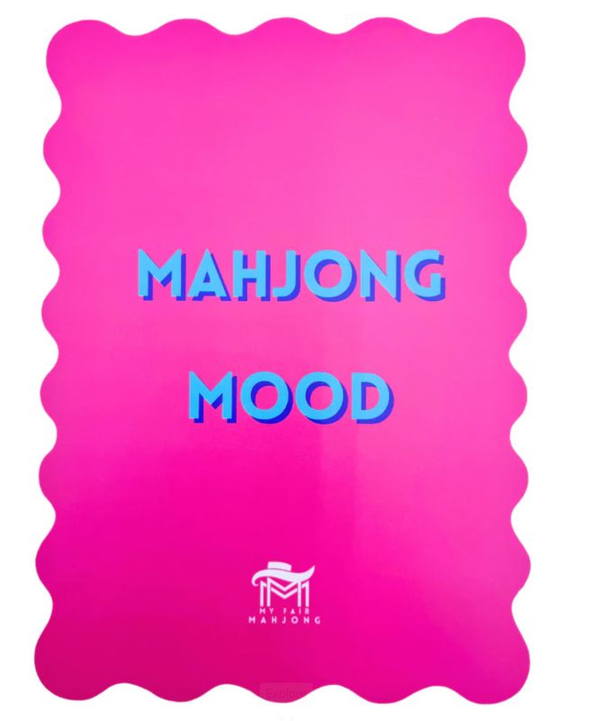 MAHJONG SHUFFLE CARD | Pink | Mahjong Mood