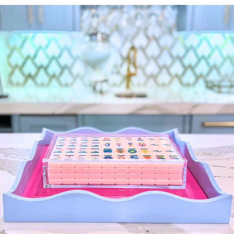 Mahjong Acrylic Display Box (Clear, for Destination Collection Tiles 1.45x1x0.4"