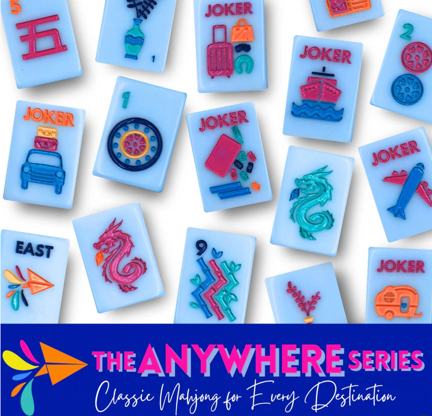 THE ANYWHERE SERIES | Classic Mahjong with Whimsy