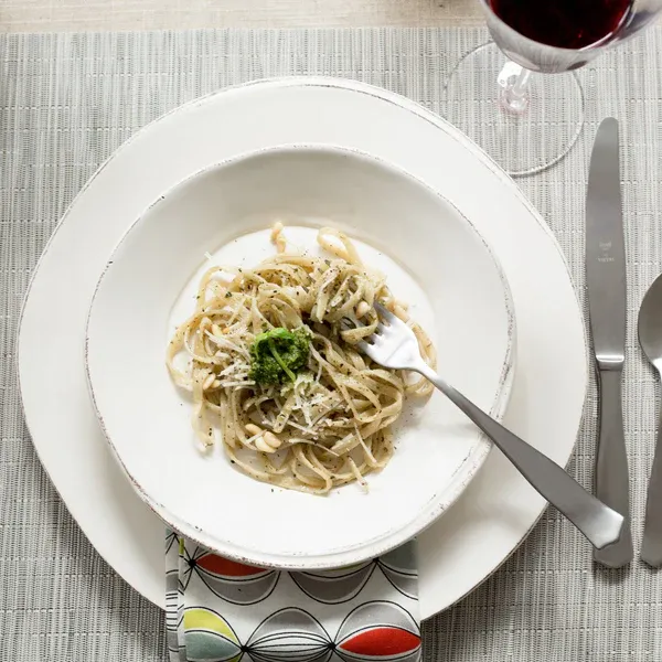 Lastra Dinner Plate | White