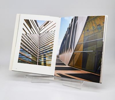 Lucite Clear Vertical Book Stand