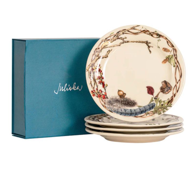 Forest Walk Party Plate Set/4