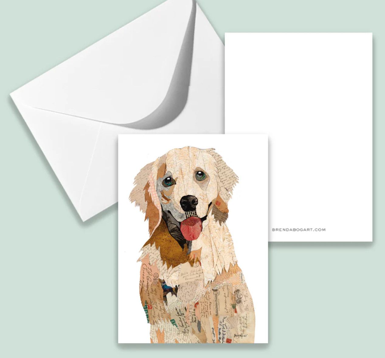 Golden Retriever Stationery | Set of 10