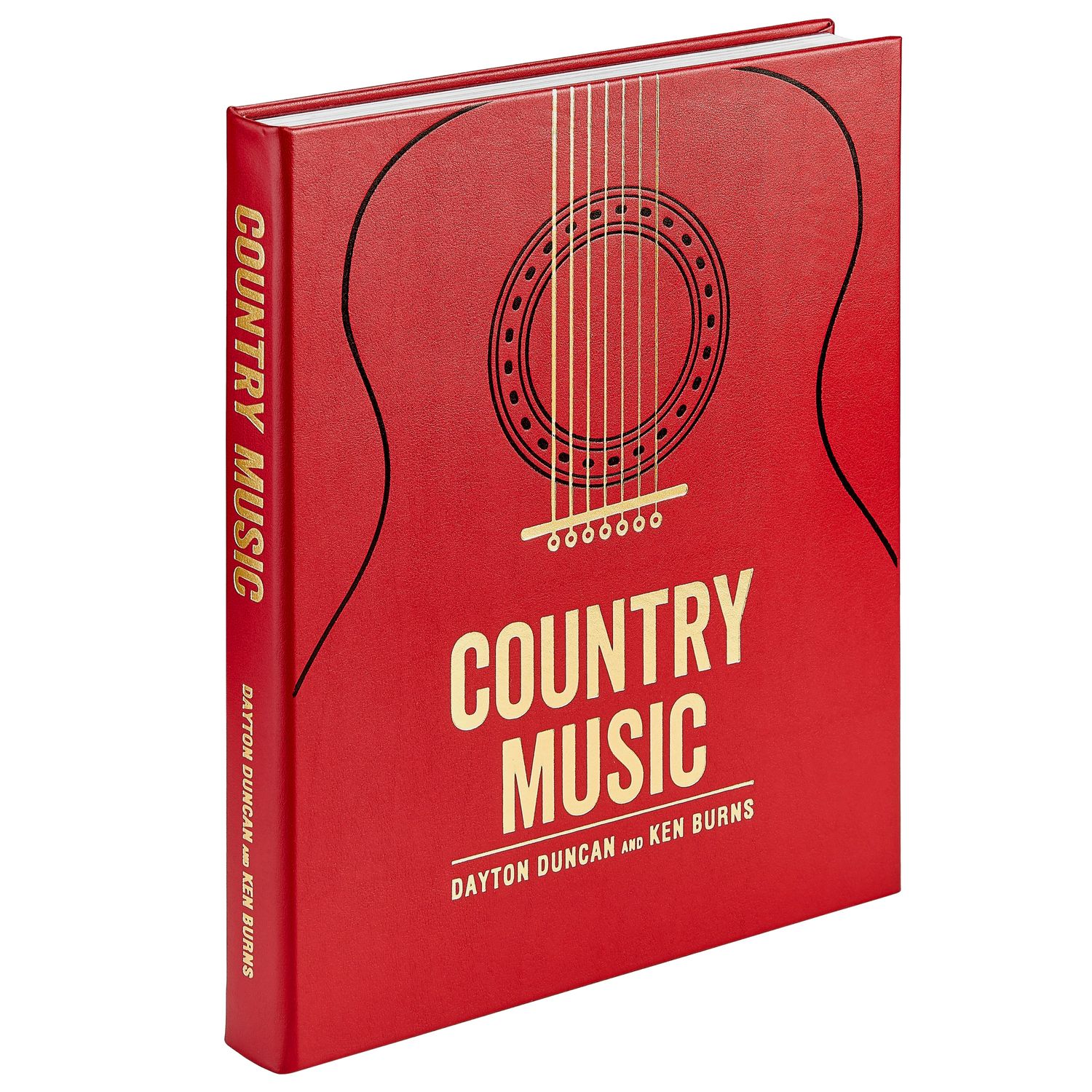 Country Music Red Leather Book