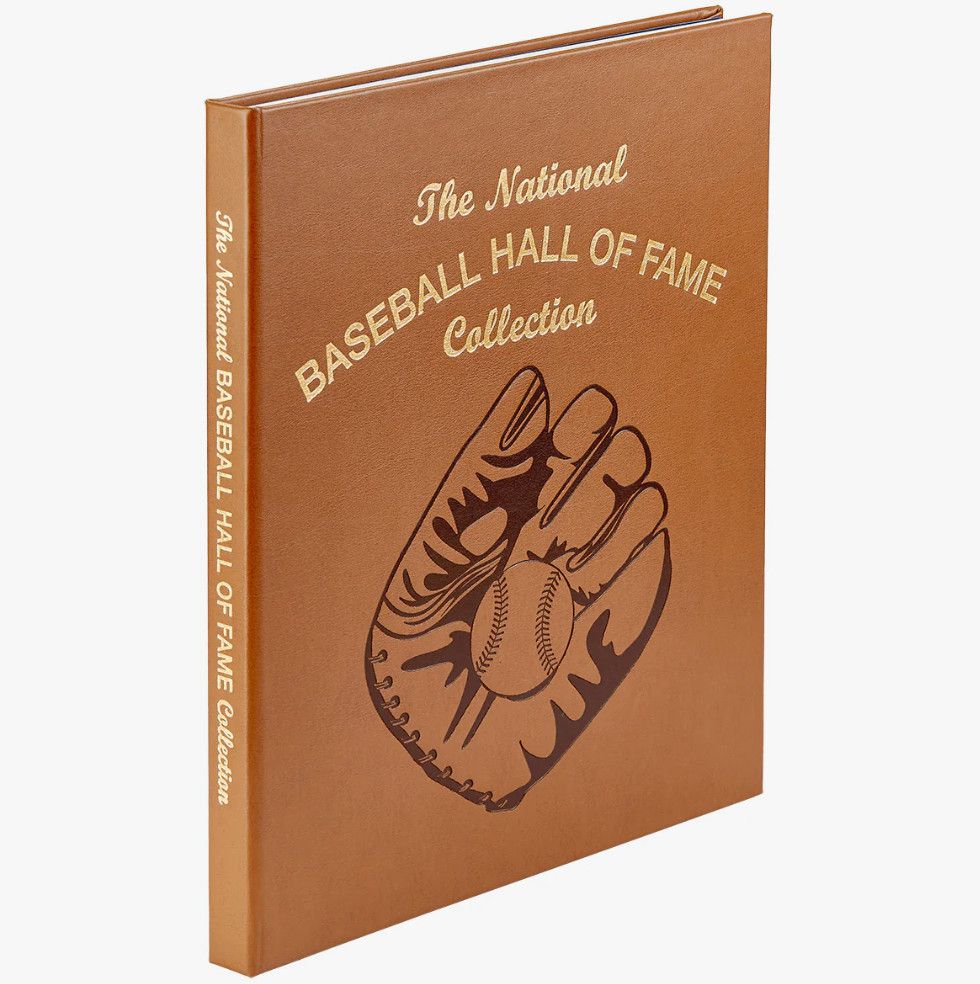National Baseball Hall of Fame | Tan Leather