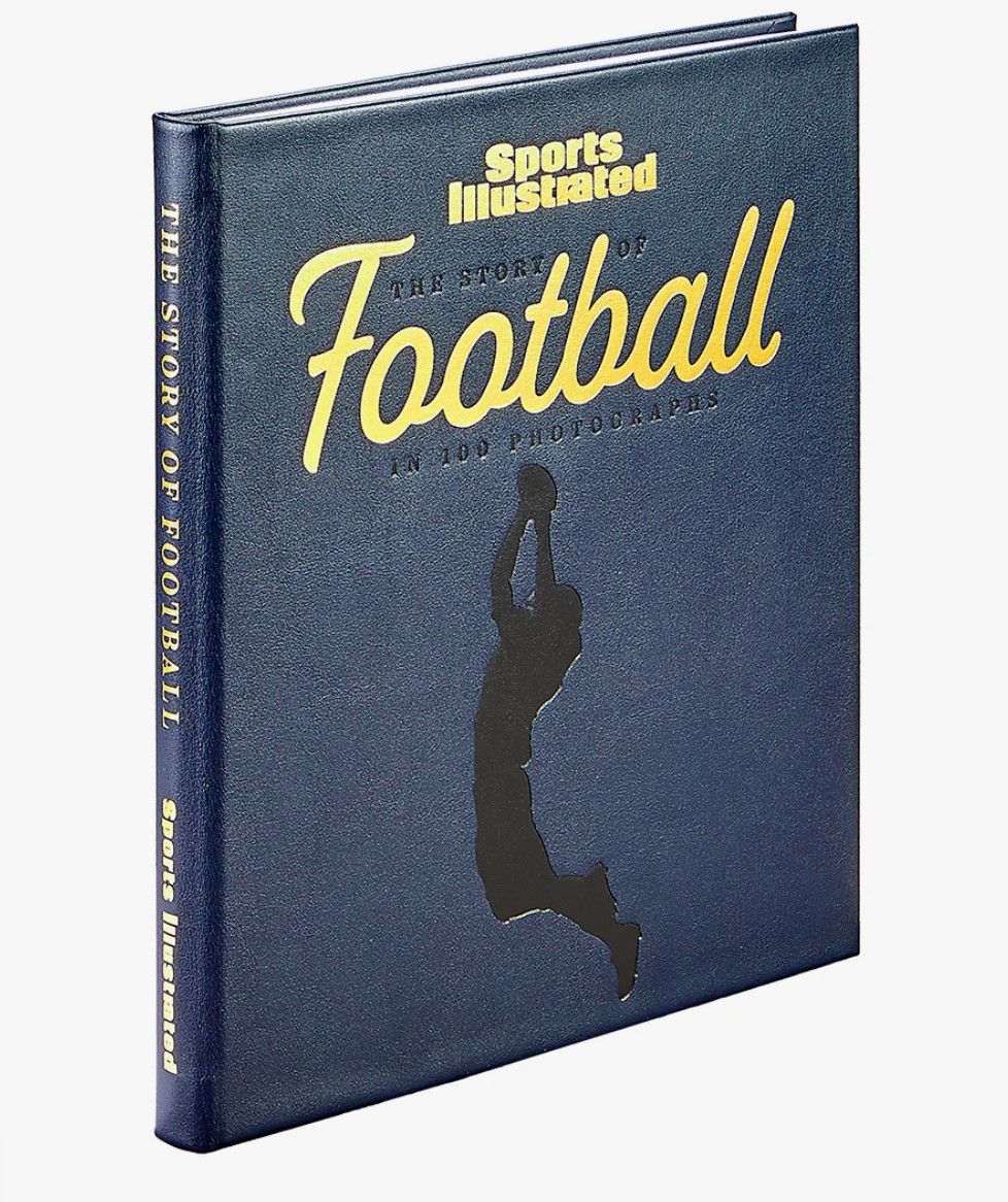 Story of Football | Navy Leather Book