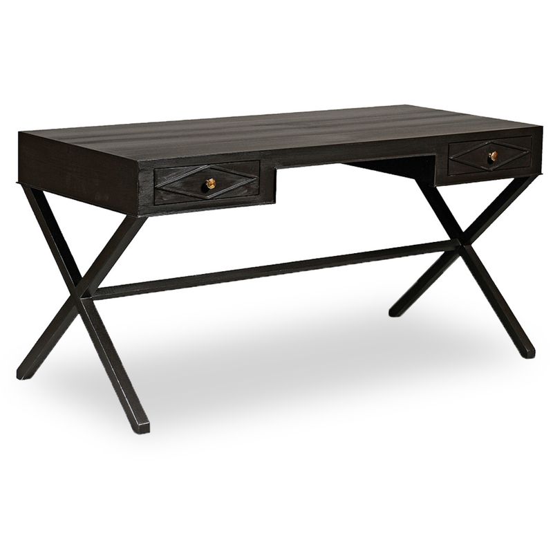 Lido Desk | Dimensioned Graphite