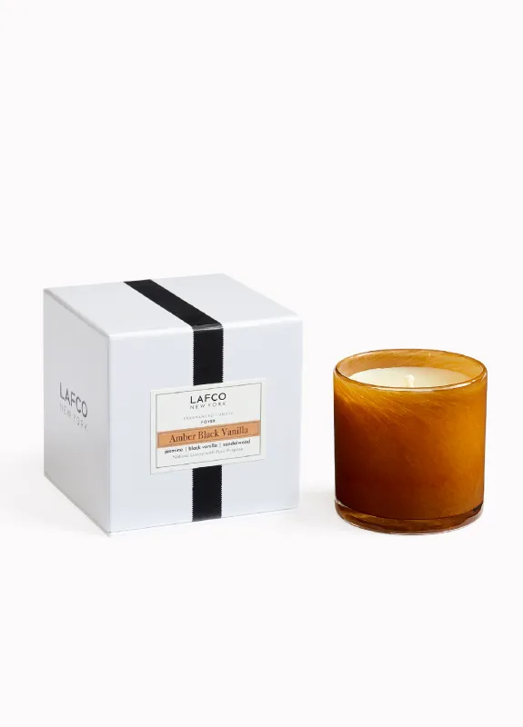 Amber Black Vanilla Classic Candle | Foyer } 6.5oz