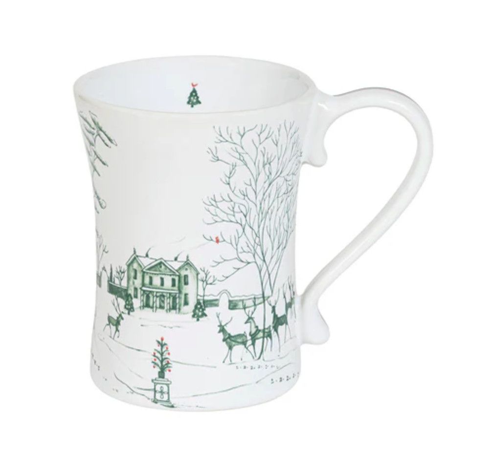 Country Estate Winter Frolic Mug | Evergreen