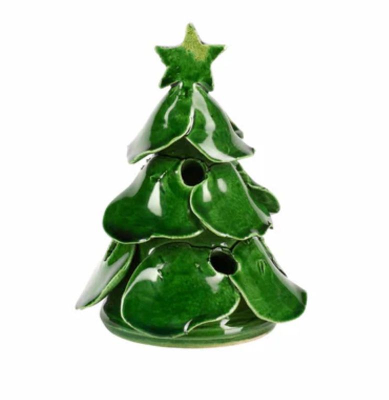 Foresta Green Mini Scalloped Tree