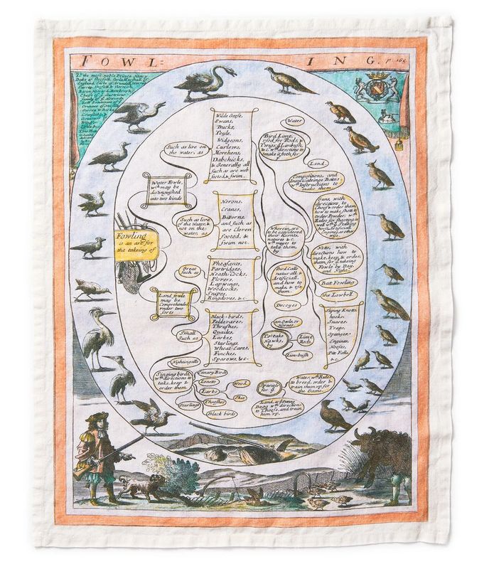 Fowling Tea Towel