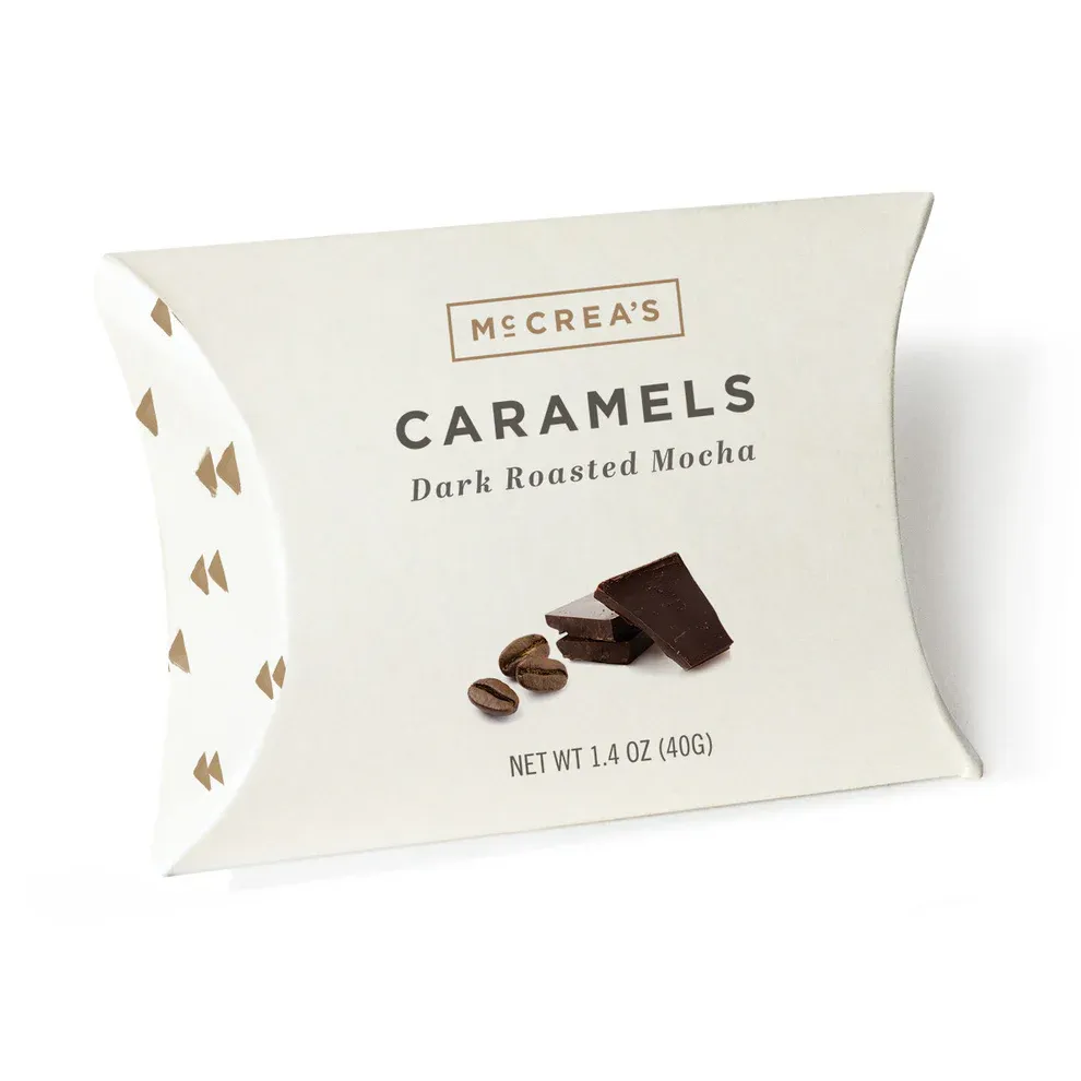 Dark Roasted Mocha Caramels | Pillow Box | 5 Pcs