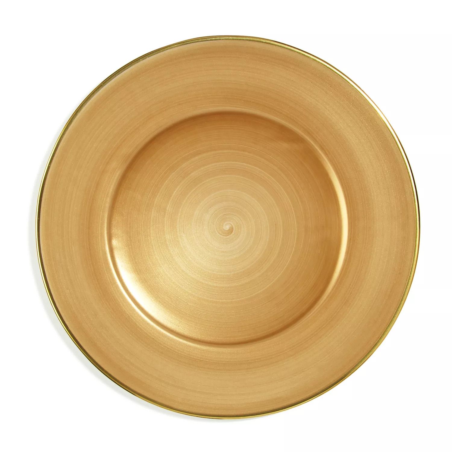 Anna's Charger Program | Buffet Plate | Brushed Gold