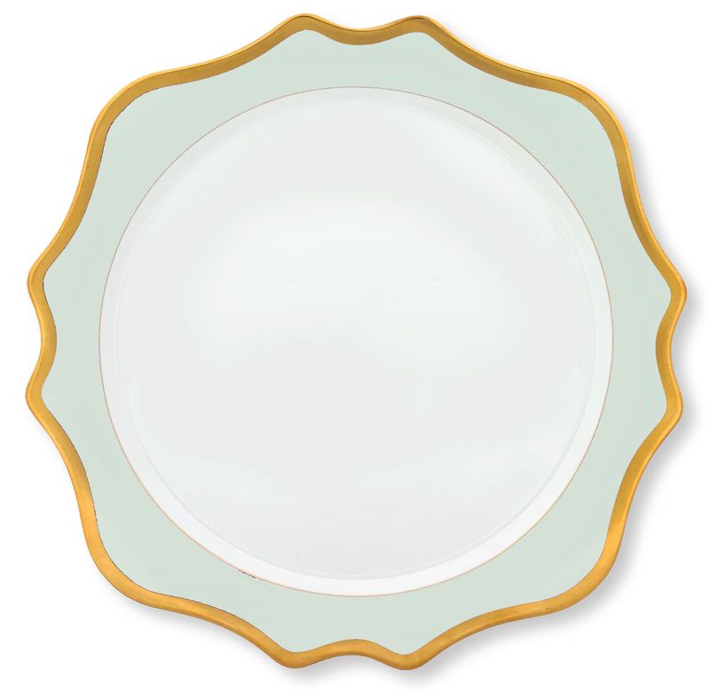 Anna's Palette Buffet Plate  | Aqua