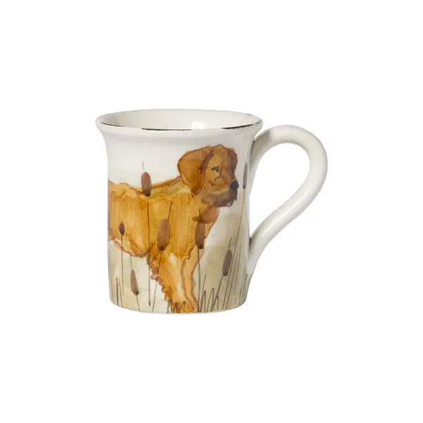 Wildlife Gold Hunting Dog Mug