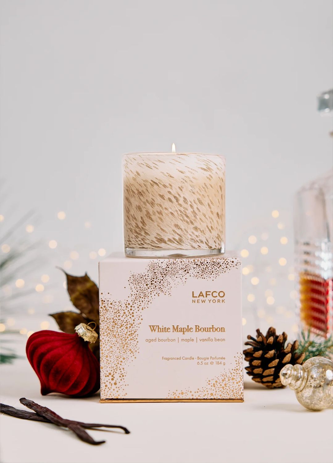 White Maple Bourbon Candle | 6.5