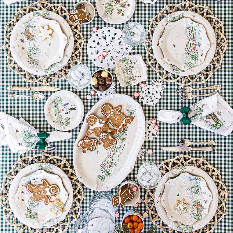 Berry &amp; Thread North Pole 14.5" Hostess Tray